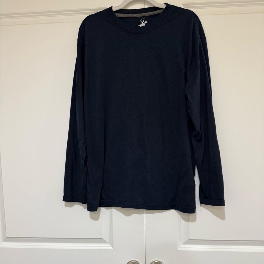 Beverly Hills Polo Club Navy long sleeve T Shirt